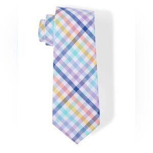 Children’s Place Gingham Easter Pastel boys / young teens Striped Tie 8-16 New